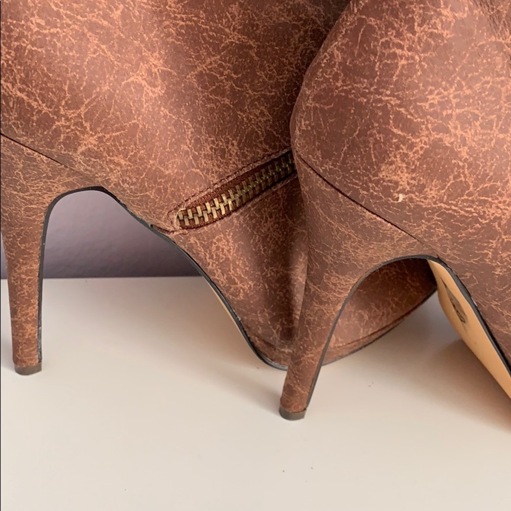 Michael Antonio Brown Over the Knee Heel Boots - Picture 4 of 7